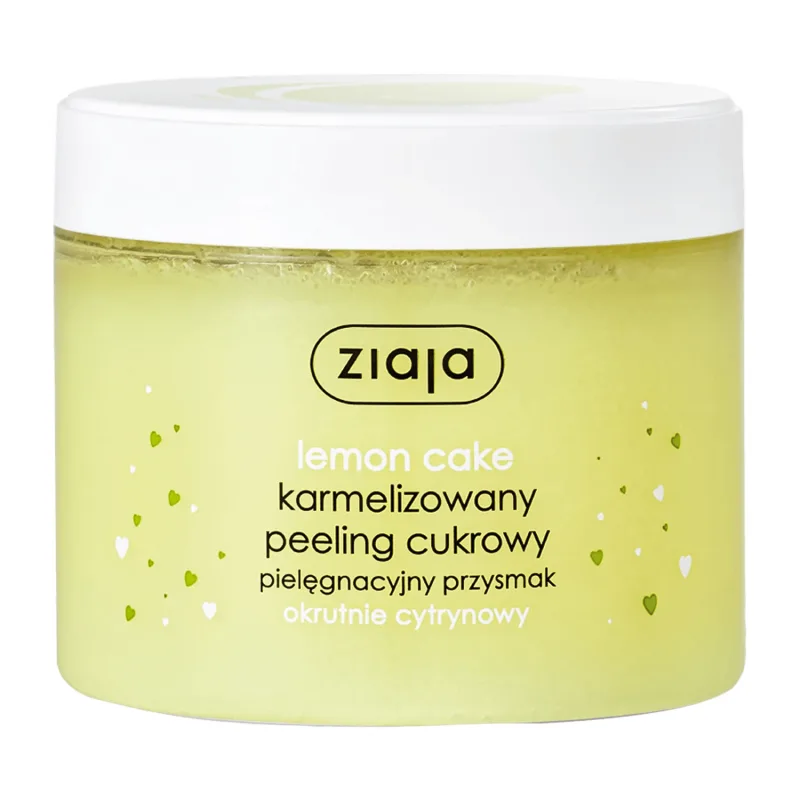 Tort de lămâie Ziaja, scrub de zahăr caramelizat, 300 ml — preț și oferte
