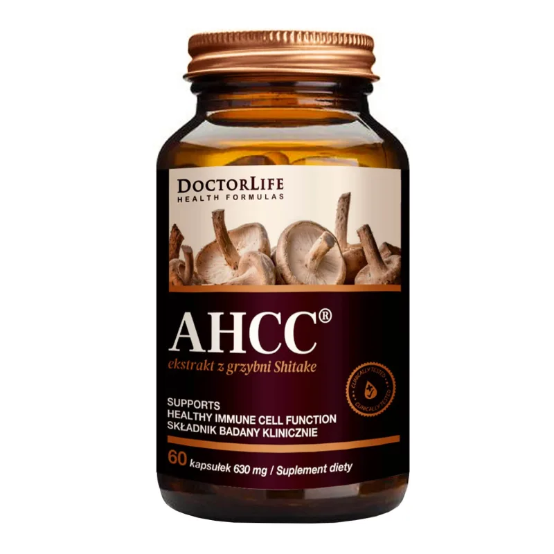Doctor Life AHCC, extract de ciuperci Shitake, 60 capsule — preț și oferte