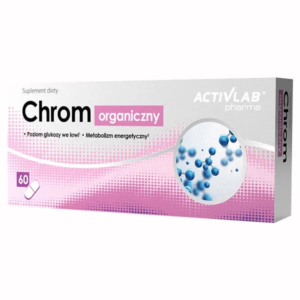 Activlab Pharma Organic Chromium, 60 capsule — preț și oferte