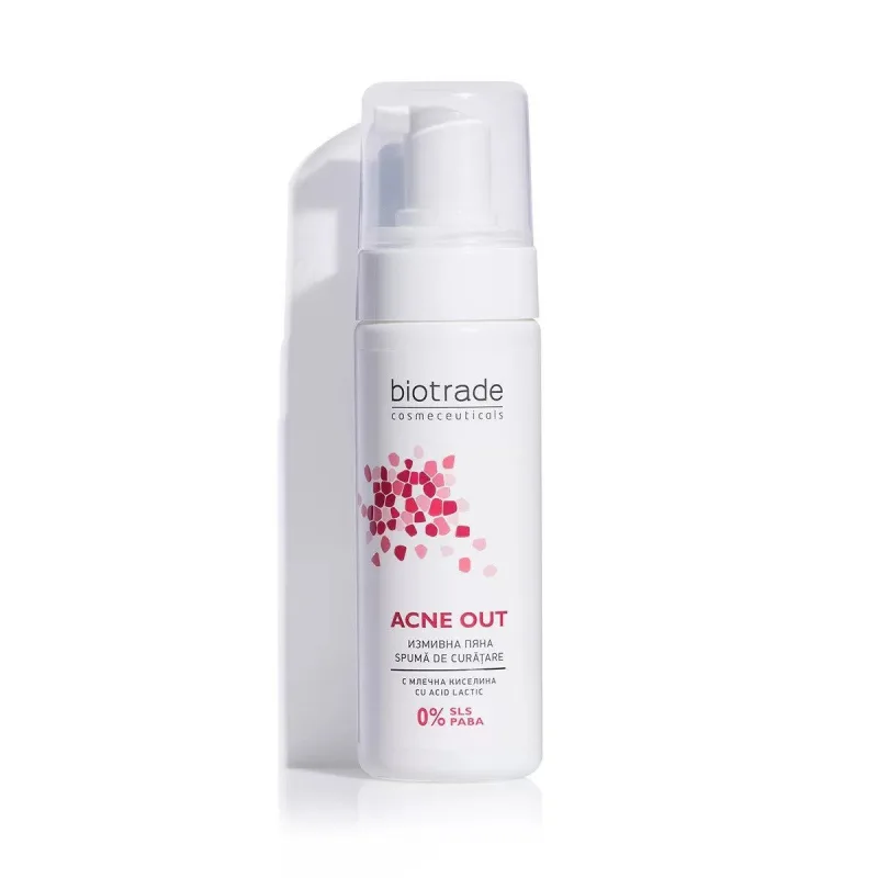 Acne Out Spuma de Curatare 150ml, Biotrade — preț și oferte