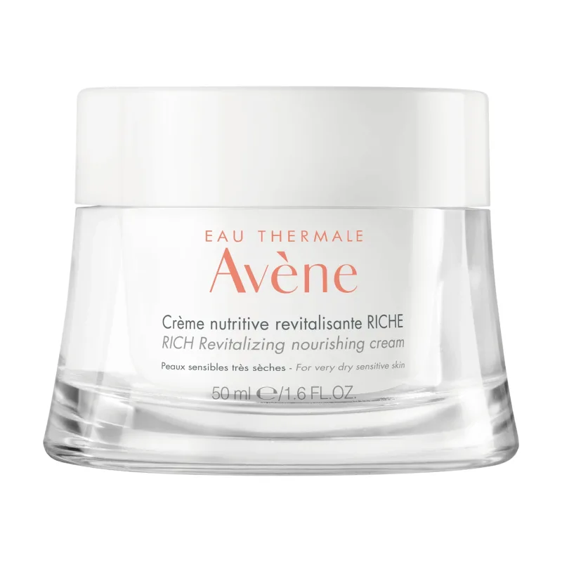 Avene LesEssentiels, Cremă nutritivă revitalizantă cu textură bogată, ten sensibil și foarte uscat, 50 ml — preț și oferte