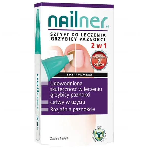 Nailner, stick pentru tratarea ciupercilor de unghii, 2 în 1, 4 ml — preț și oferte