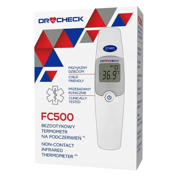 Dr. CHECK FC500, termometru cu infraroșu fără contact — preț și oferte