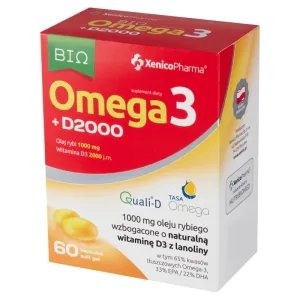 Bio Omega3 D2000, 60 capsule