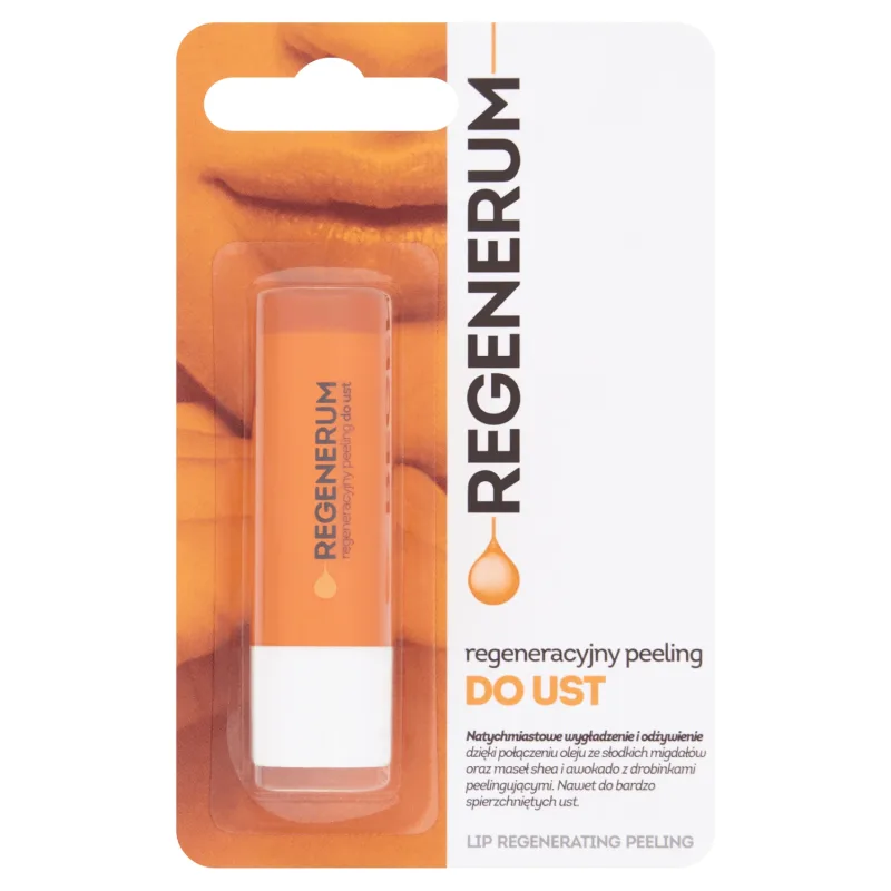 Regenerum, exfoliant regenerant pentru buze, netezitor și hrănitor, 5 g — preț și oferte