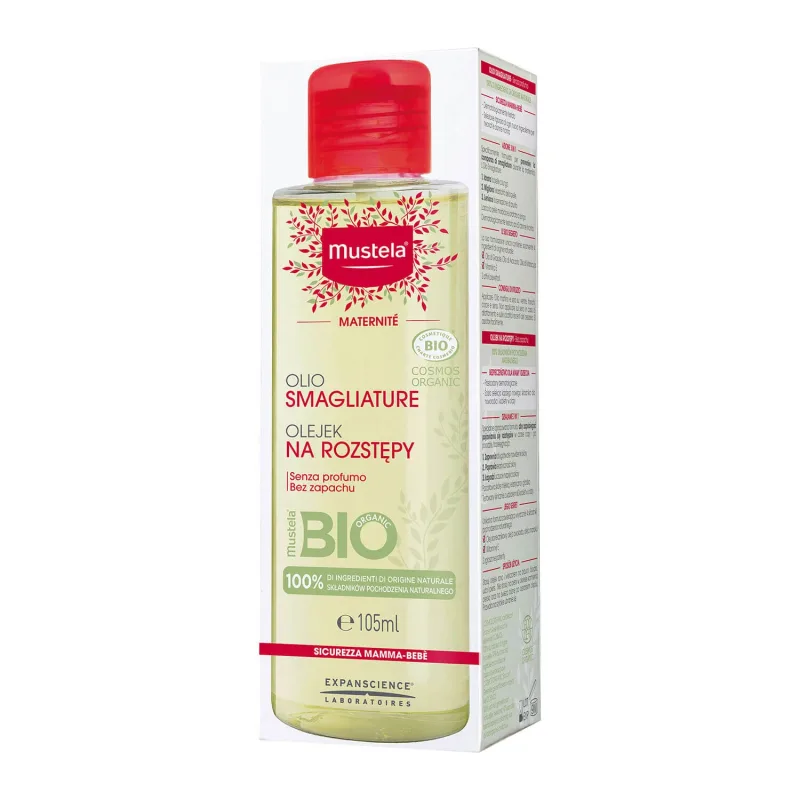 Mustela Maternite Bio, ulei bio pentru vergeturi, 105 ml — preț și oferte