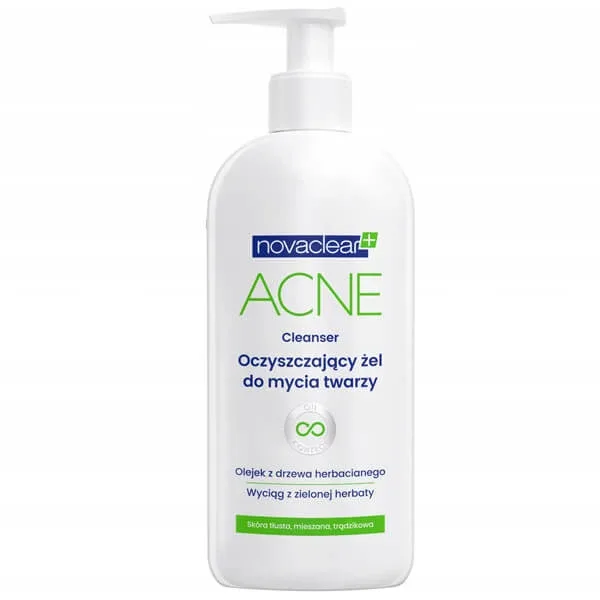 Novaclear Acne Cleanser, Gel de curățare facială purificator, 150 ml — preț și oferte