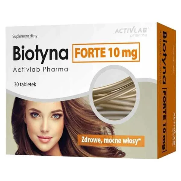 Activlab Pharma Biotin Forte 10 mg, 30 comprimate — preț și oferte