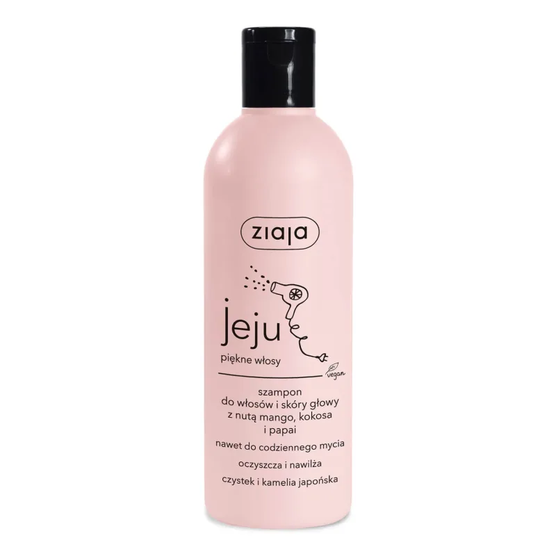 Ziaja Jeju, șampon pentru păr și scalp, 300 ml — preț și oferte