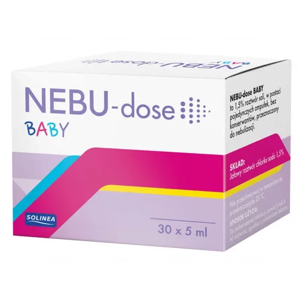 Nebu-Dose Baby, soluție salină pentru inhalare, 5 ml x 30 fiole — preț și oferte