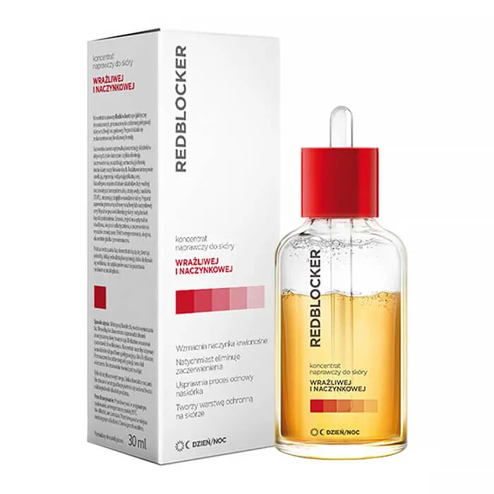 Concentrat reparator Redblocker pentru piele sensibilă și vasculară, 30 ml AFLOFARM — preț și oferte
