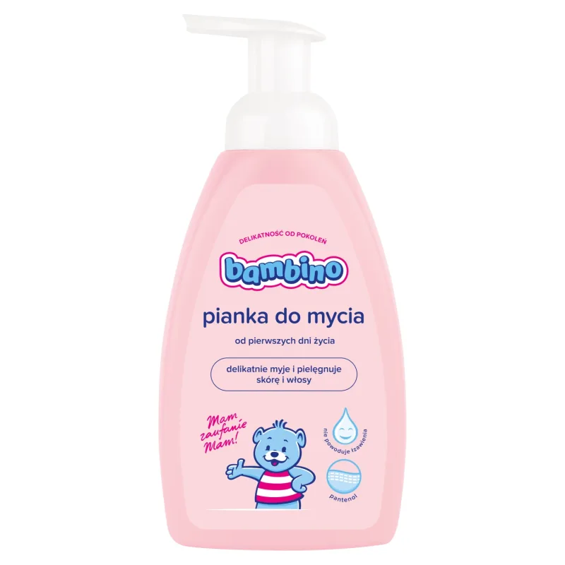 Bambino, spumă de spălat, din prima zi de viață, 500 ml — preț și oferte