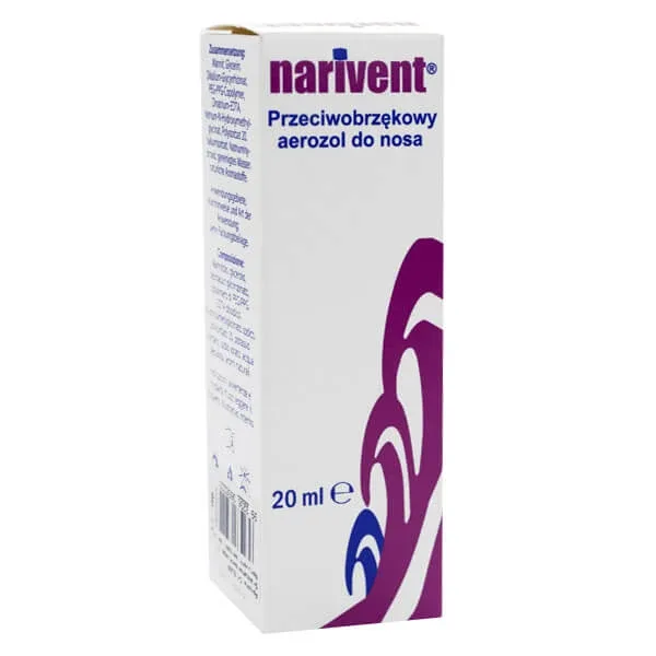Narivent, spray nazal antiedematos, 20 ml — preț și oferte