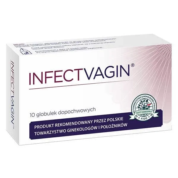 Infectvagin, globule vaginale, 10 unități — preț și oferte