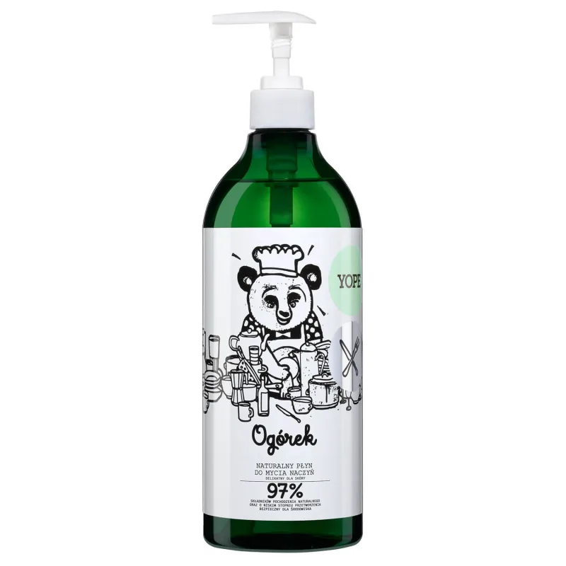 Yope Cucumber, detergent de vase natural, 750 ml — preț și oferte