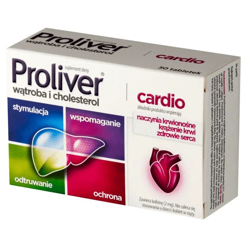 Proliver Cardio, 30 comprimate — preț și oferte
