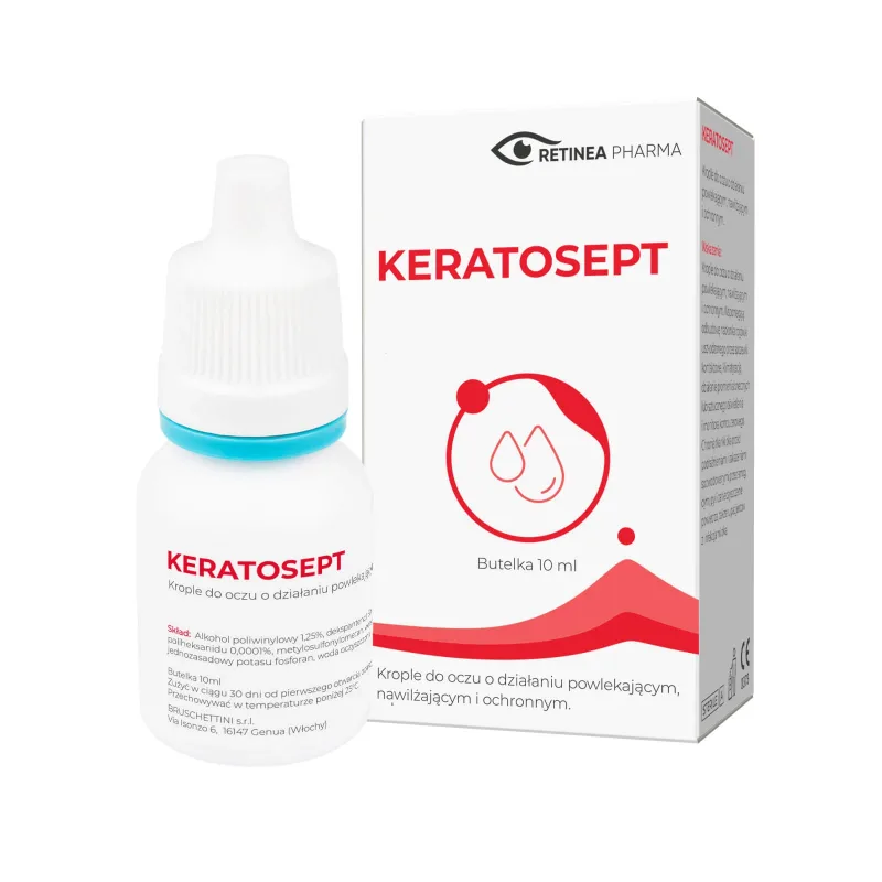 Keratosept, picături pentru ochi, 10 ml — preț și oferte