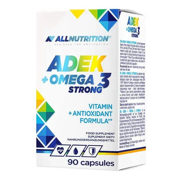 Allnutrition ADEK + Omega 3 Strong, 90 capsule — preț și oferte