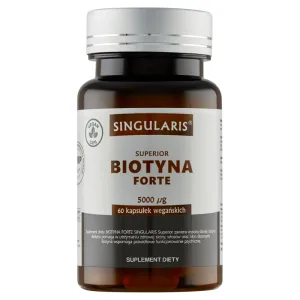 Singularis Superior Biotin Forte 5000 µg, 60 capsule vegane