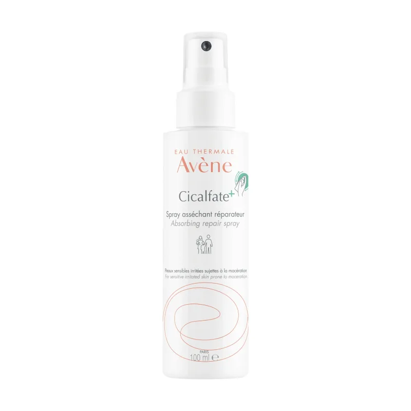 Avene Cicalfate+, Spray regenerator de uscare, ten sensibil predispus la macerare, 100 ml — preț și oferte