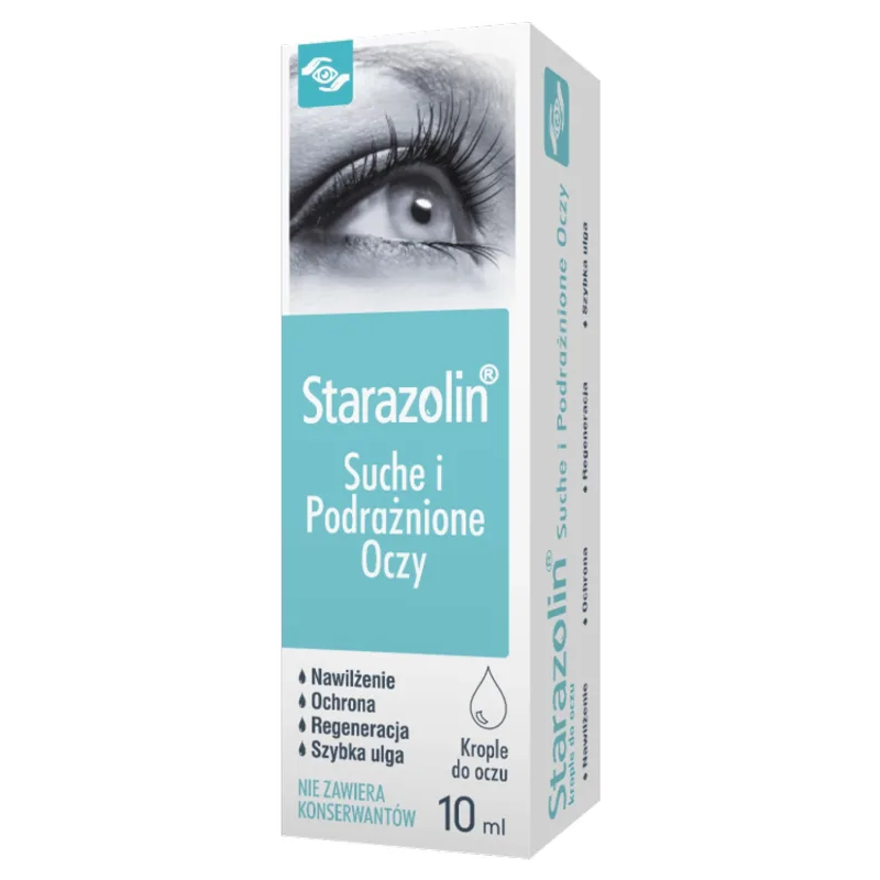 Starazolin Ochi uscați și iritați, picături pentru ochi, 10 ml Polpharma — preț și oferte