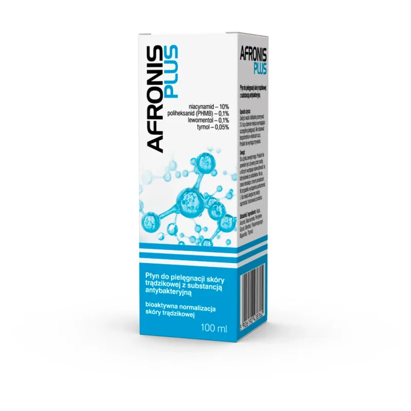 Afronis Plus, lichid de îngrijire a pielii acneice cu substanță antibacteriană, 100 g Verco — preț și oferte
