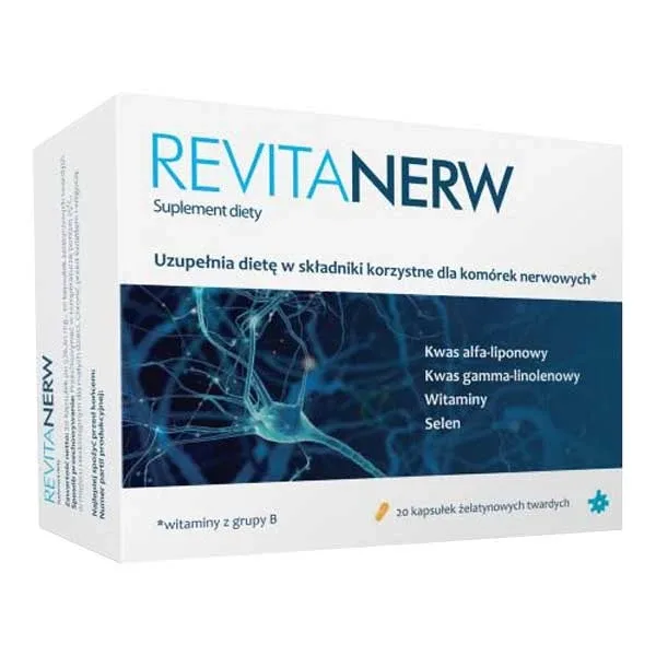 Revitanerw, 20 capsule — preț și oferte