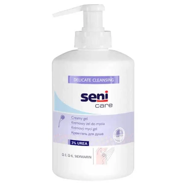 Seni Care, Gel de spălare cremos și hrănitor cu uree, 500 ml — preț și oferte