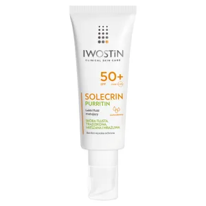 Iwostin Solecrin Purritin, Fluid matifiant ușor, SPF 50+, 40 ml