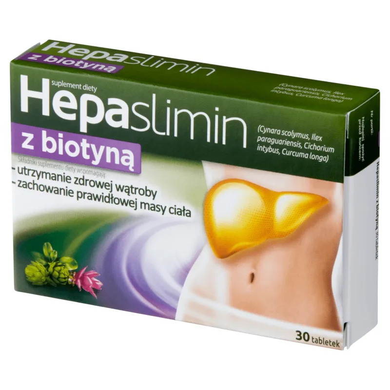 Hepaslimin cu biotină, 30 comprimate — preț și oferte