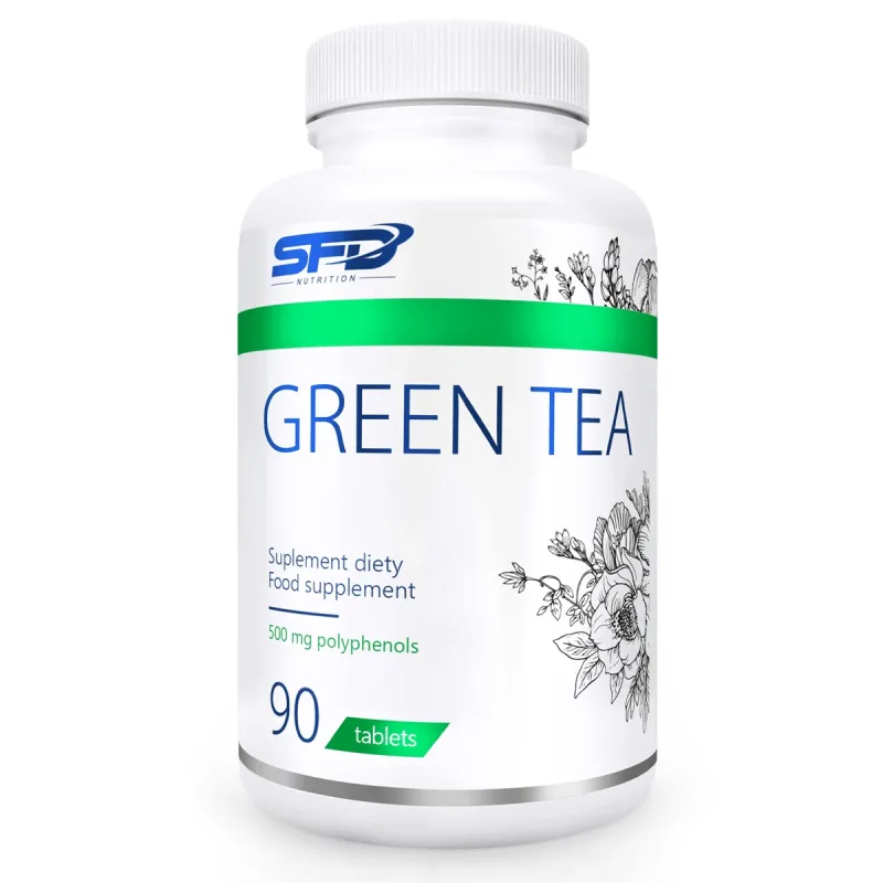 SFD Green Tea, ceai verde, ceai verde, 90 comprimate — preț și oferte