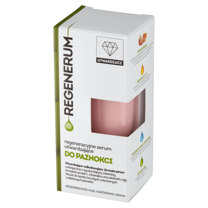 Regenerum, Ser de regenerare a unghiilor în lac, întăritor, 8 ml — preț și oferte