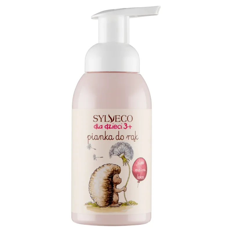 Sylveco For Children, Spumă pentru spălarea mâinilor cu zmeură, după vârsta de 3 ani, 290 ml — preț și oferte