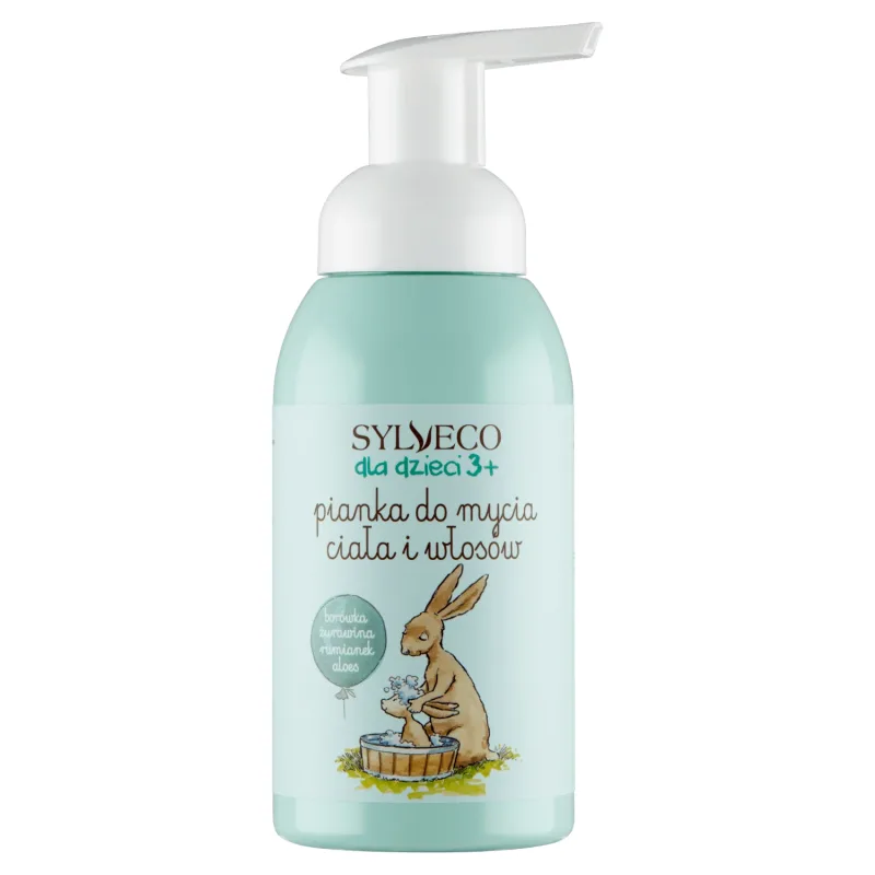 Sylveco For Children, Spumă de curățare pentru corp și păr, după vârsta de 3 ani, 290 ml — preț și oferte
