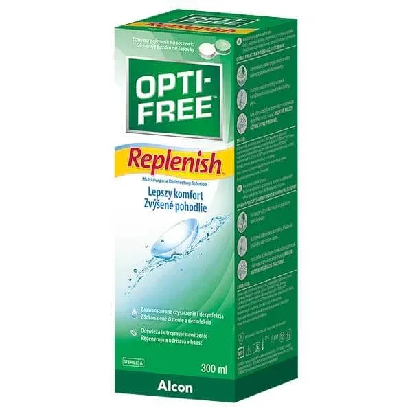 Opti-Free Replenish, soluție pentru lentile, 300 ml — preț și oferte