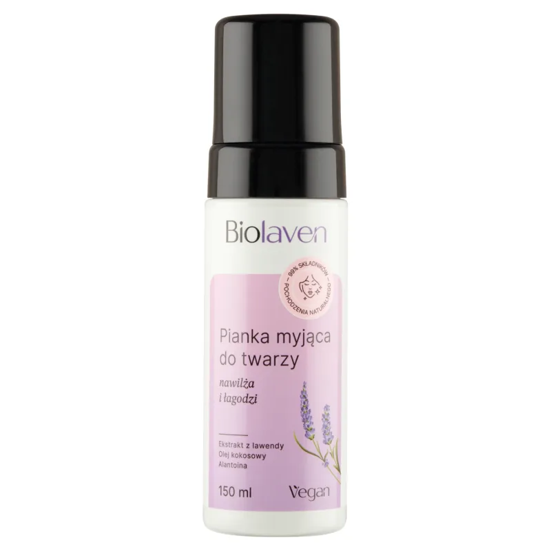 Biolaven, spumă de curățare a feței, 150 ml — preț și oferte