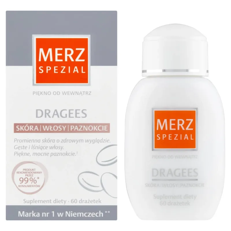 Merz Special pentru Piele/Păr/Unghii cu Vitamine și Minerale, 60 Tablete, Merz — preț și oferte