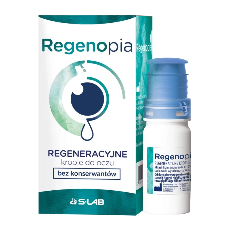 Regenopia, picături oftalmologice regenerative, 10 ml — preț și oferte