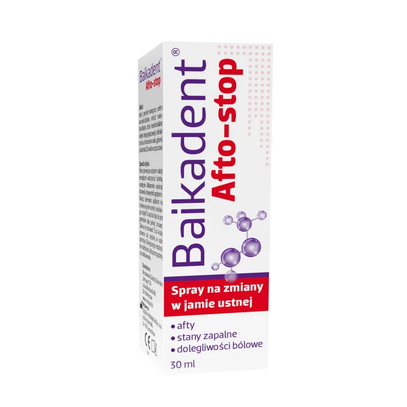 Baikadent Afto-stop, spray, 30 ml — preț și oferte