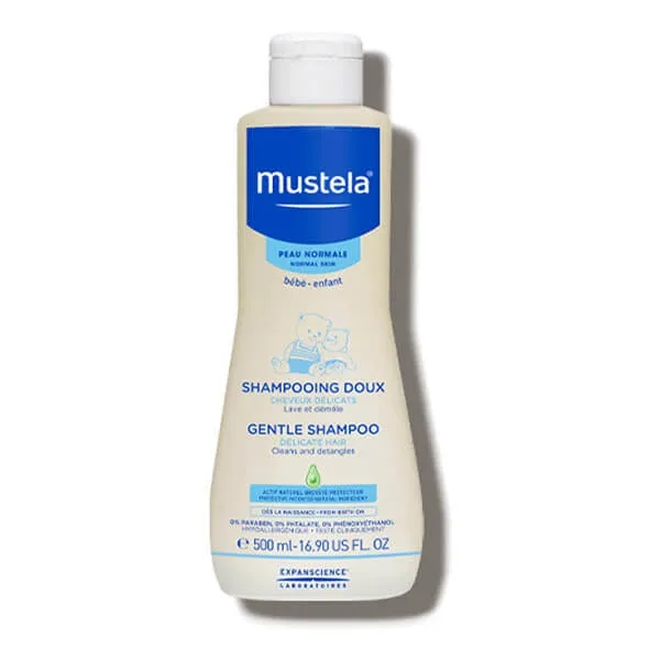 Mustela Bebe Enfant, Șampon delicat pentru bebeluși, de la naștere, piele normală, 500 ml — preț și oferte