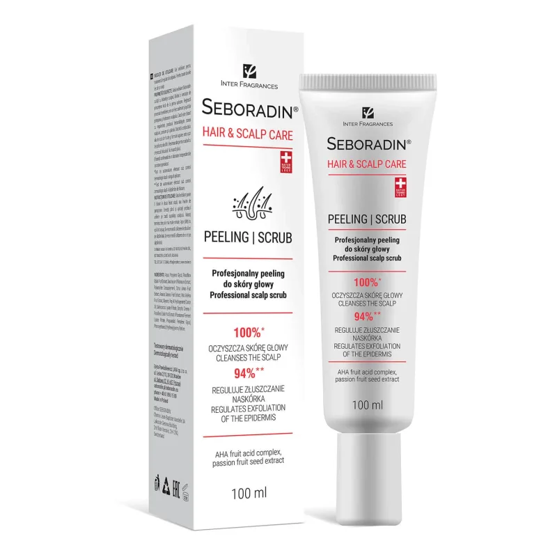 Seboradin Hair & Scalp Care, Exfoliant profesional pentru scalp, 100 ml — preț și oferte