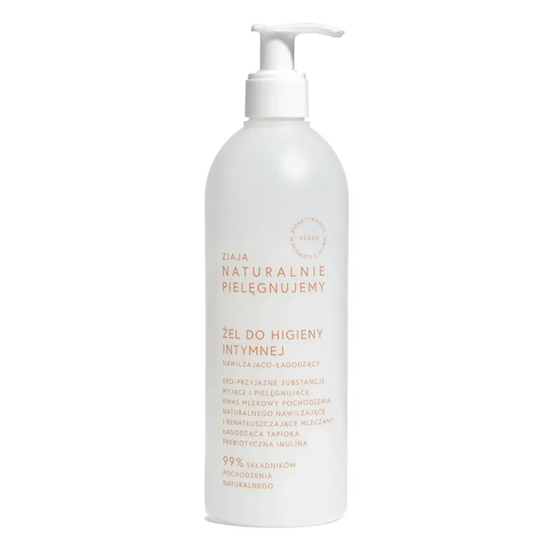 Ziaja Naturalnie Pielęgnujemy, gel de igienă intimă, hidratant și calmant, 400 ml — preț și oferte