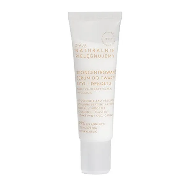 Ziaja Naturally Nurturing, ser concentrat pentru față, gât și decolteu, 30 ml — preț și oferte