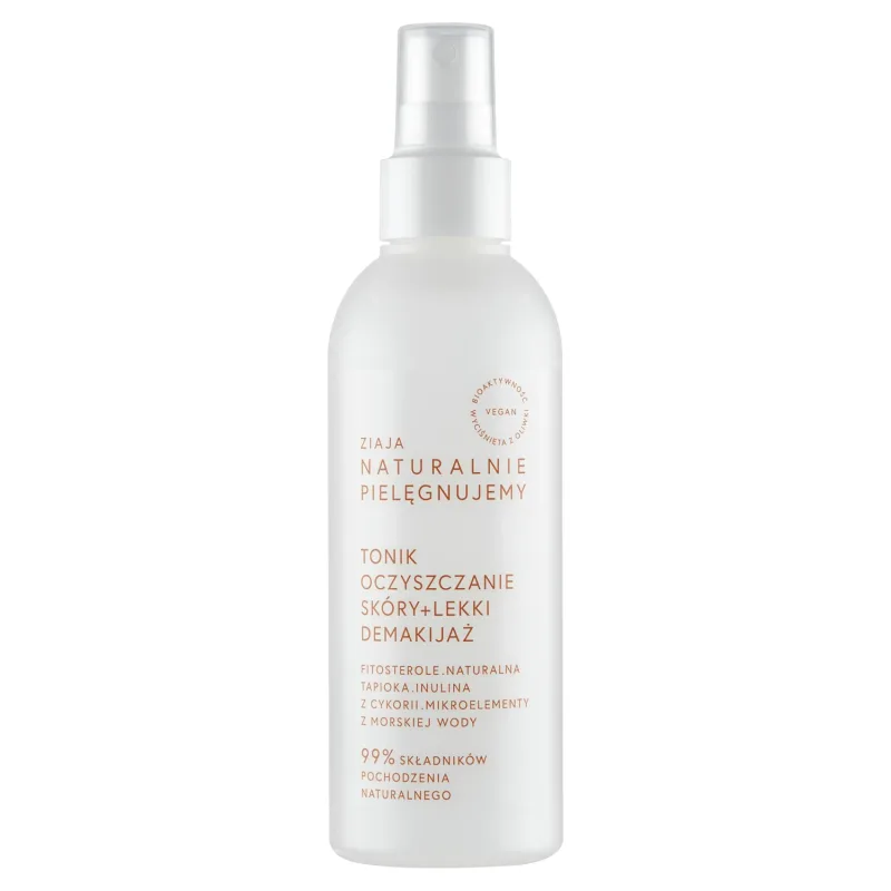 Ziaja Naturally Nurturing, tonic de curățare a pielii + demachiant ușor, 200 ml — preț și oferte