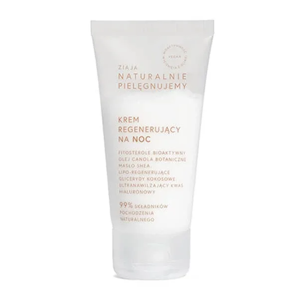 Ziaja Naturally Nurturing, Cremă de noapte regeneratoare, 50 ml — preț și oferte