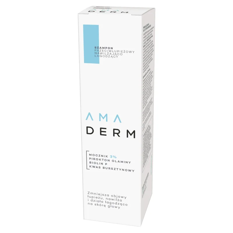 Amaderm, șampon hidratant și calmant anti-mătreață, 150 ml — preț și oferte
