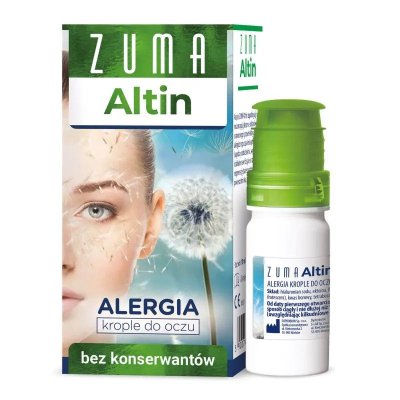 Zuma Altin, picături pentru ochi, 10 ml S-LAB — preț și oferte