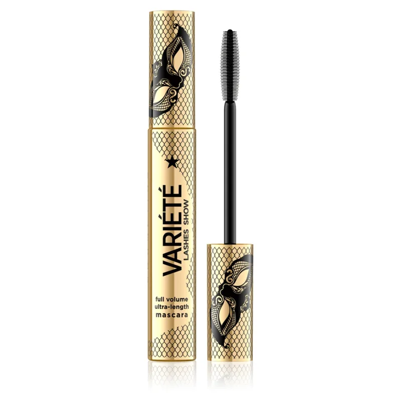 Eveline Cosmetics Variete Lashes Show, Rimel pentru alungire și îngroșare, Negru, 10 ml — preț și oferte