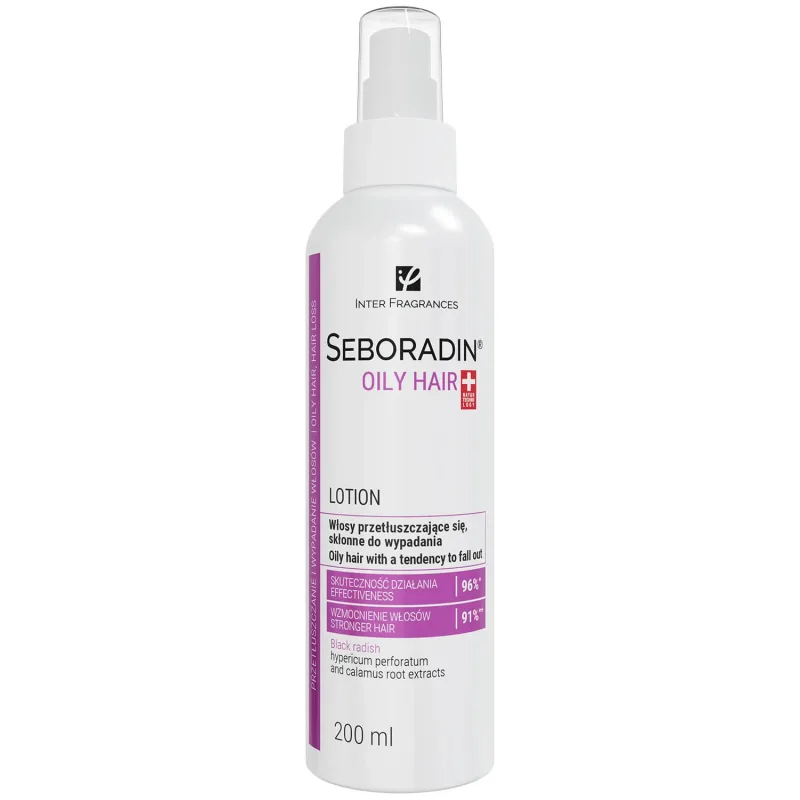 Seboradin Oily Hair, loțiune pentru părul gras și predispus la cădere, 200 ml — preț și oferte