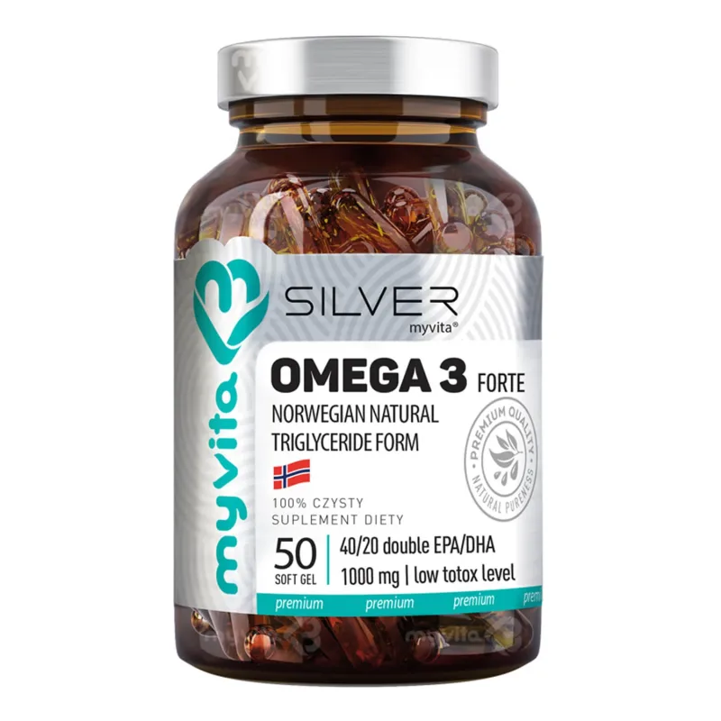 MyVita Silver Omega 3 Forte, 50 capsule — preț și oferte